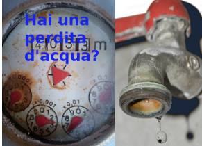 Hai una perdita acqua?